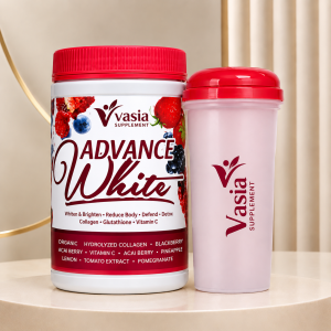 Vasia Advanced White Vitamins And Fruit Collagen Lightening Supplement