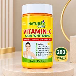 Nature's Cure Skin Lightening Vitamin C 200 Tablet
