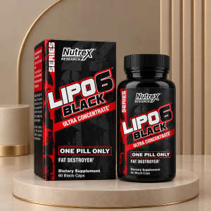 Mega Boost Lipo6 Black Max Ultra Concentrate Dietary Weight Loss Supplement Powder