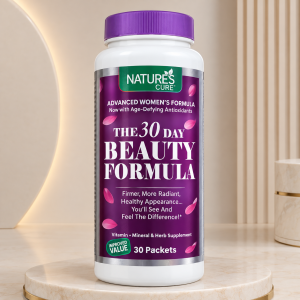 Nature's Cure 30 Day Beauty Formula for Radiant Healthy Appearance, 30Sachets