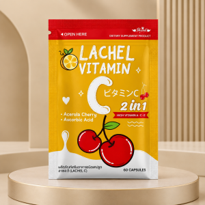 Lachel Vitamin C 2in1 Aerola Cherry 60 Capsules