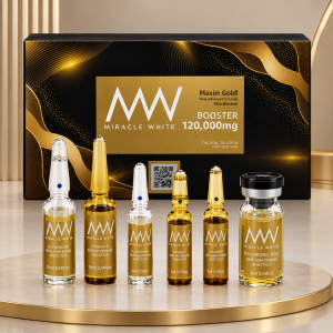 Miracle White Royal Gold 120000mg Glutathione Booster Injection.